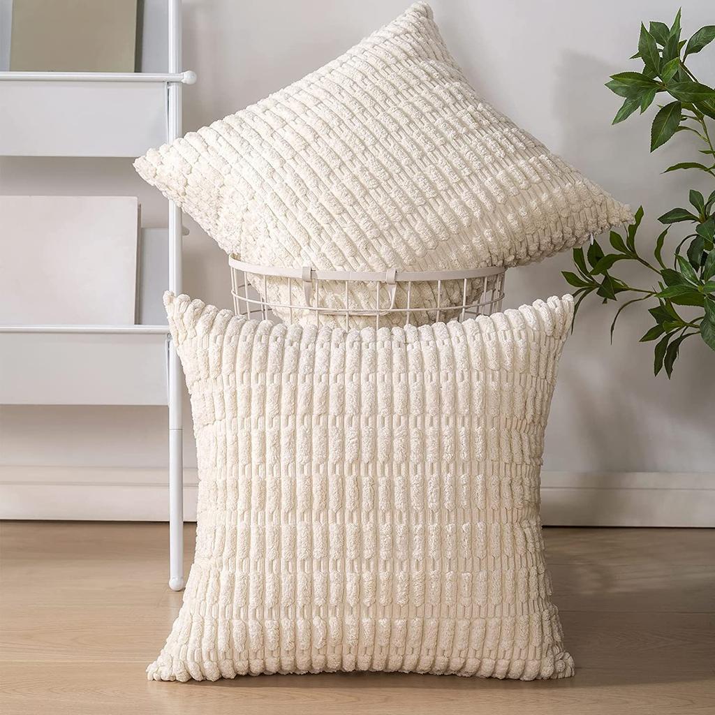 Corduroy Pillow Cover Living Room Sofa Cushion Cover Model Room Decorative Pillow Cover Soft Furnishing