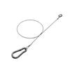 Universal Muffler Cutter, Drop Prevention Wire, 15.7 Inches (400 Mm), Carabiner, Fall Prevention, Prevents