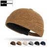 Northwood All Seaosns Solid Color Coarse Corduroy Melon Skin Hat Street Retro Tang Hat Trendy Hip Hop Japanese Striped Velvet Landlord Hat