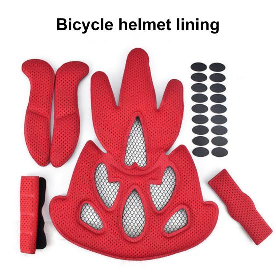 23Pcs/Set Washable Helmet Pad Breathable Quick-drying Sponge Helmet Lining for Helmet