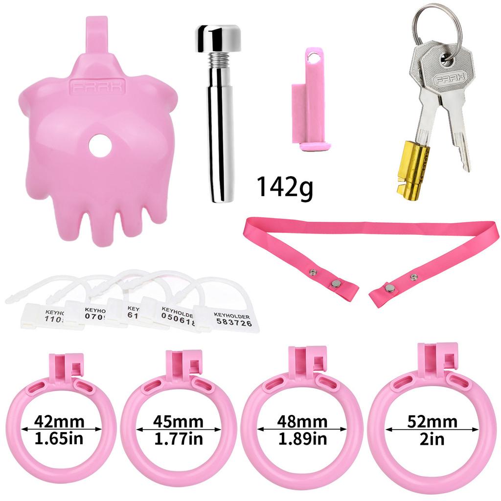 Мужской замок CB Lock Resin Chastity Lock с катетером Penis Lock Gay Cuckold Urethral Sex Toys BDSM