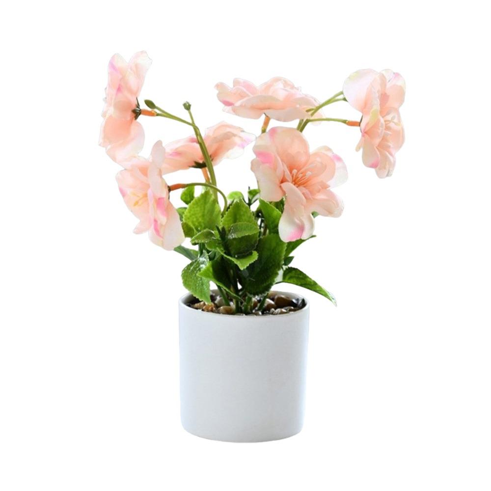 Sunflower Plant Simulation Bonsai Placement Fake Plant Flowerpotted Artificial Flower Party Decor