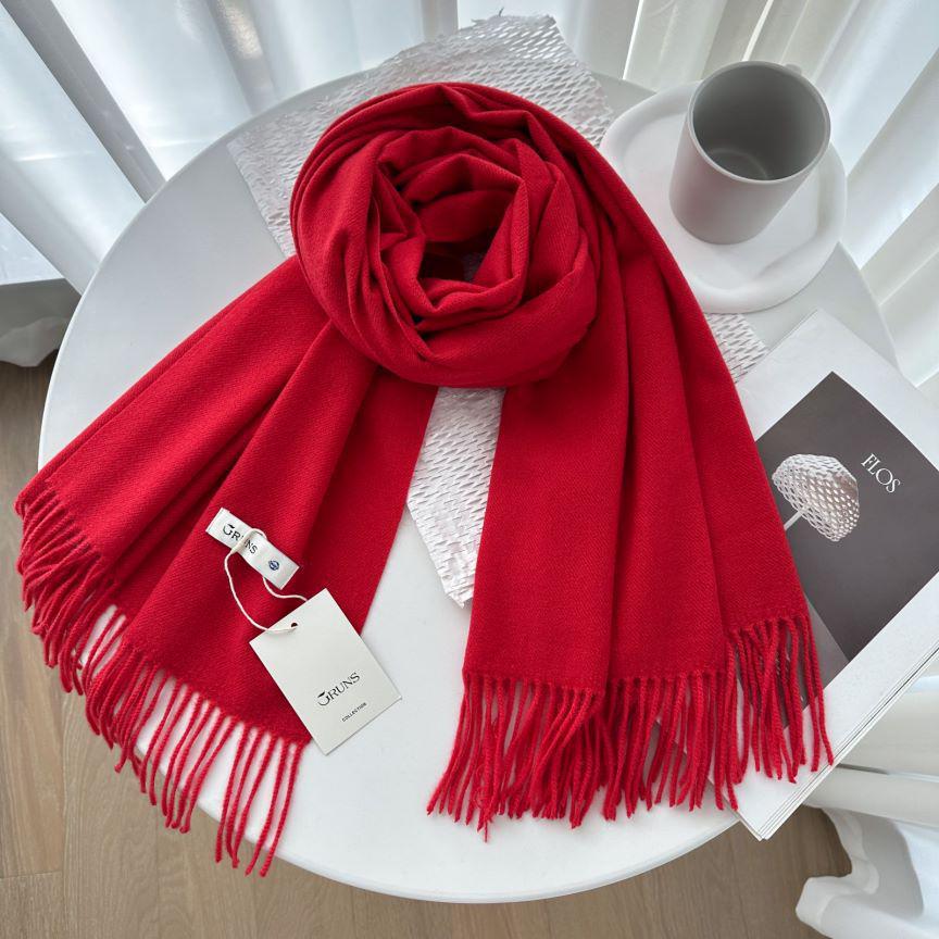 Women's Luxurious Cashmere Scarf Shawl - 250g, Perfect for Autumn & Winter
