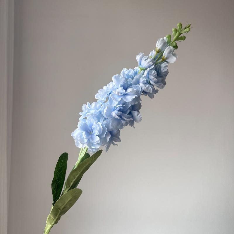 Большой искусственный гиацинт, фиолетовый цветок, ветка Fleurs Artificielles для дома, свадебное украшение, искусственные цветы