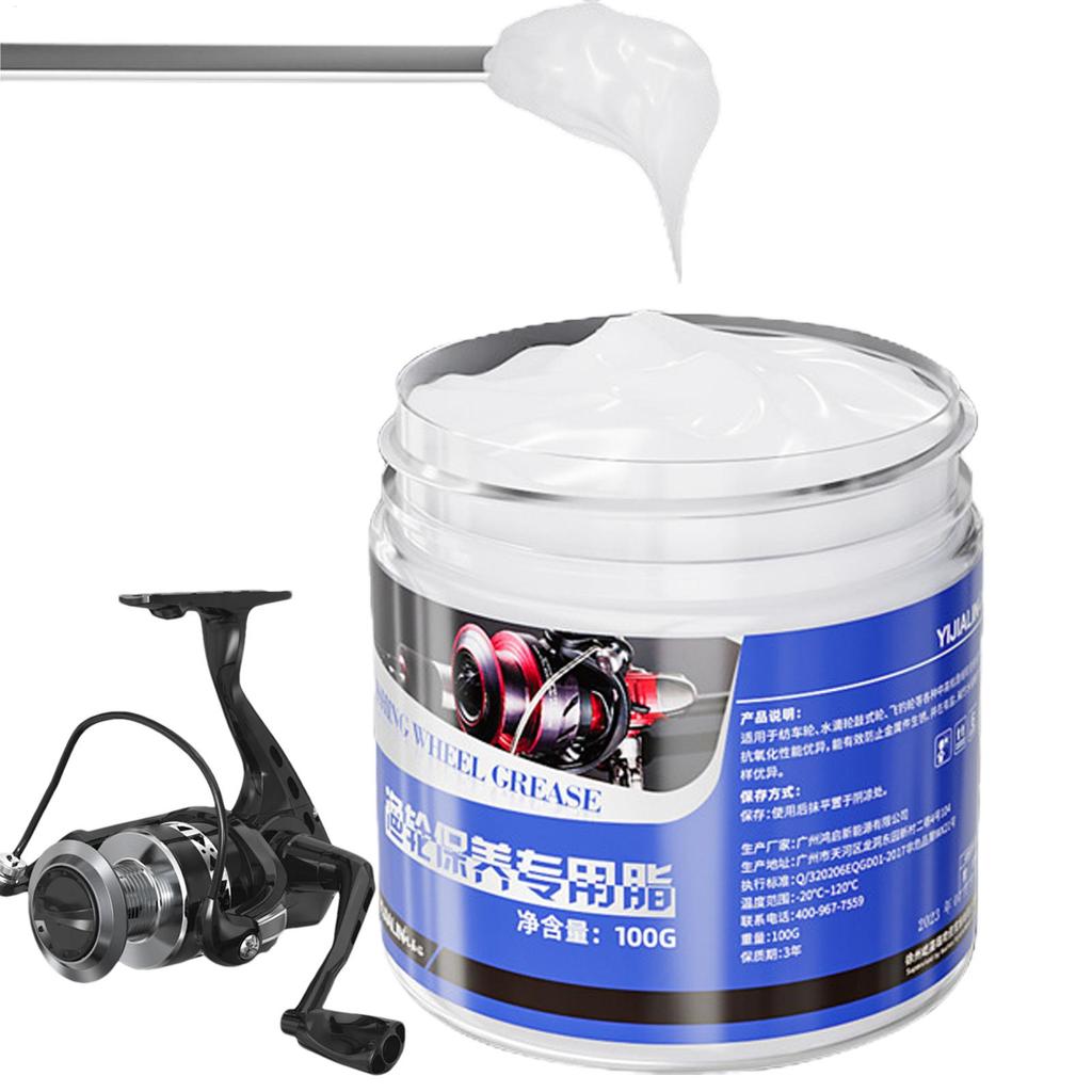 100 г Смазка для рыболовной катушки Масло для морской рыболовной катушки с защитой от ржавчины Смазка для рыболовной катушки Устойчивая к экстремальным температурам