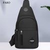 Unisex Chest Bag Simple Storage Bag Lightweight Travel Small Backpack Crossbody Bag Fashion Casual Single Should Bags