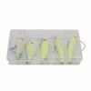 Hard Fishing Lures Set with Treble Hooks Fishing Baits Kit Durable Fishing Crankbait Kit  For Trout