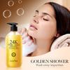 24K Gold Body Wash 500 мл Очищающий и увлажняющий ароматизированный гель для душа