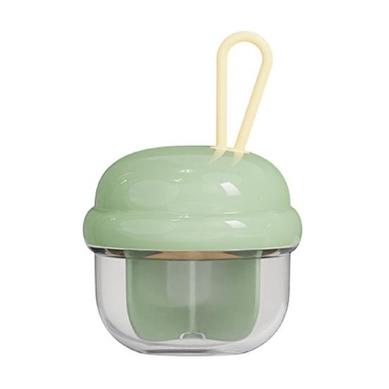 Mini Pill Storage Box with 4 Compartments Clear Visible Portable Travel Pill Case Medication Dispenser Capsule Pill Organizer Container