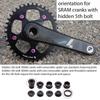 Wolf Tooth 110 BCD 5 Bolt Chainring 40T compatible with SRAM Flattop