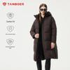 Women's TBF530836Z Long Thickened Hooded Down Jacket