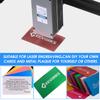 Multicolor Aluminum Business Cards Blanks Laser Engraving Metal Tags Materials for CNC Engraver for DIY Cards