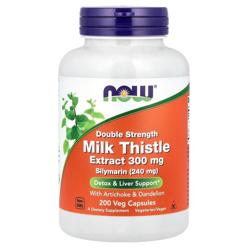 Milk Thistle Extract, 300 mg, 200 Veg Capsules