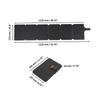 ETFE Solar Panel 36W/56W Fast Charger Foldable USB Type C PV Plate for PowerBank Mobile Phone Laptop Ipad Power Supply Generator