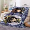 Code Geass Anime Printing Blanket Children's Warmth, Comfortable Blanket, Home Travel Blanket Fashion Birthday Gift