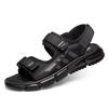 Men's sandals summer new outdoor casual Velcro men's sandals air cushion beach shoes latex soft-soled shoes