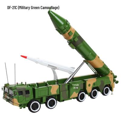 1:35 DF-21C Модель транспортного средства с противокорабельной баллистической ракетой