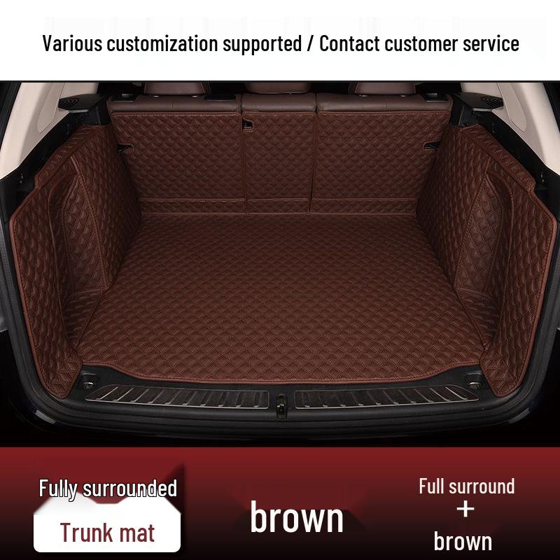 Полный коврик в багажник для Skoda Octavia 2013-2020