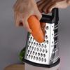 1 Set Vegetable Grater Time-saving Manual Labor-saving 9 Inches Four-side Box Grater Vegetable Slicer for Kitchen