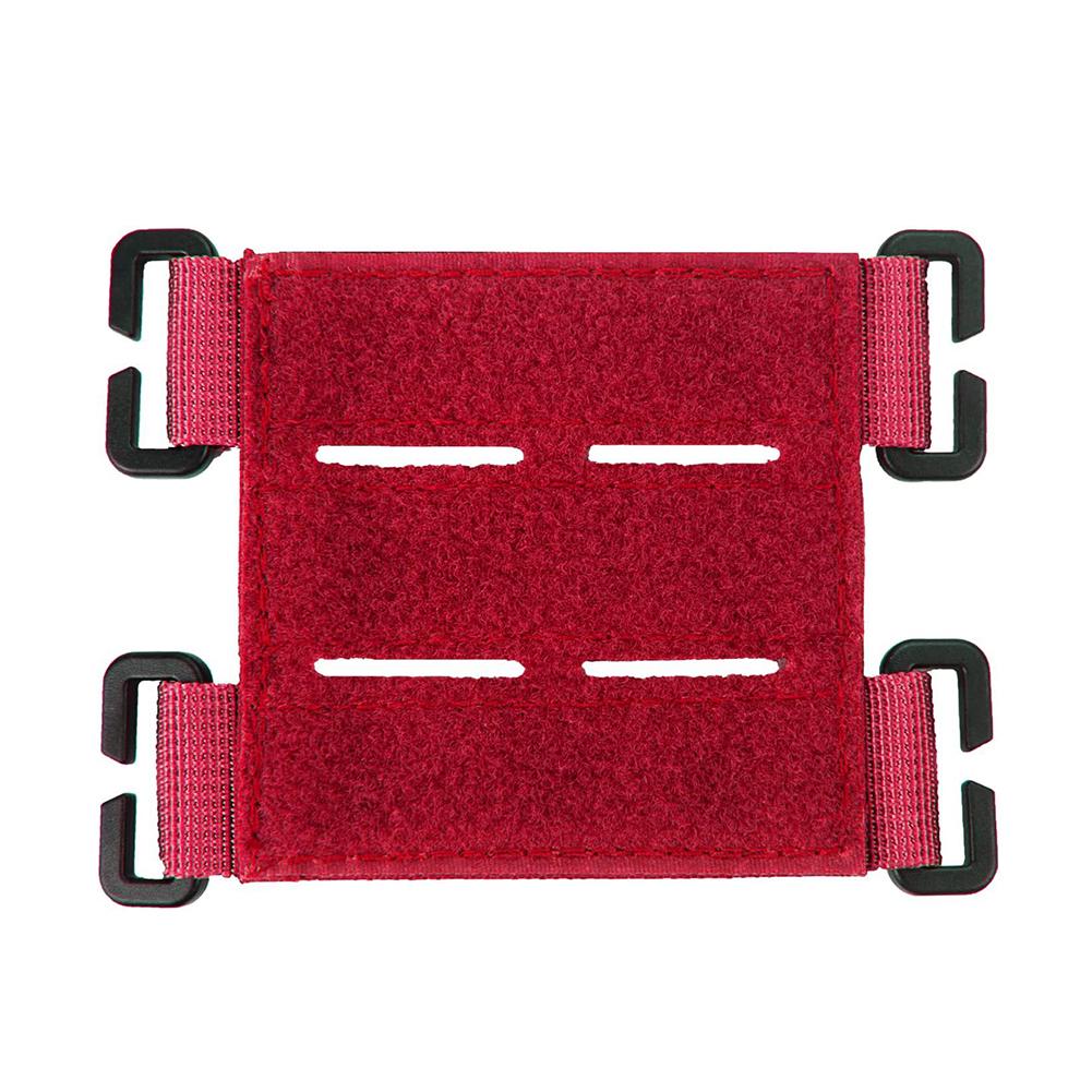 1PC 3IN Morale Badge Self-Adhesive Cloth Storage Base Outdoor Vest Backpack Accessory For MOLLE System