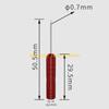 F26C 2/10Pcs Flexible Back Probe Pins 0.7mm Piercing Needle Tip Probes for Car Repairing Electrical Testing