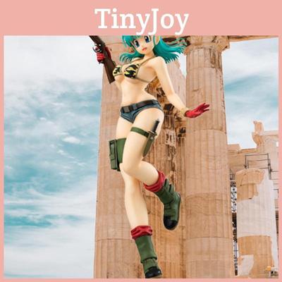 Dragon Ball Фигурка Булмы из ПВХ, Мультяшный Аниме Стиль, Военный Костюм Булмы, Бикини