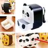 1pc Cartoon Cute Hand Crank Pencil Sharpener Desk Manual Pencil Sharpener Office School Supplies Stationary Kids Gifts