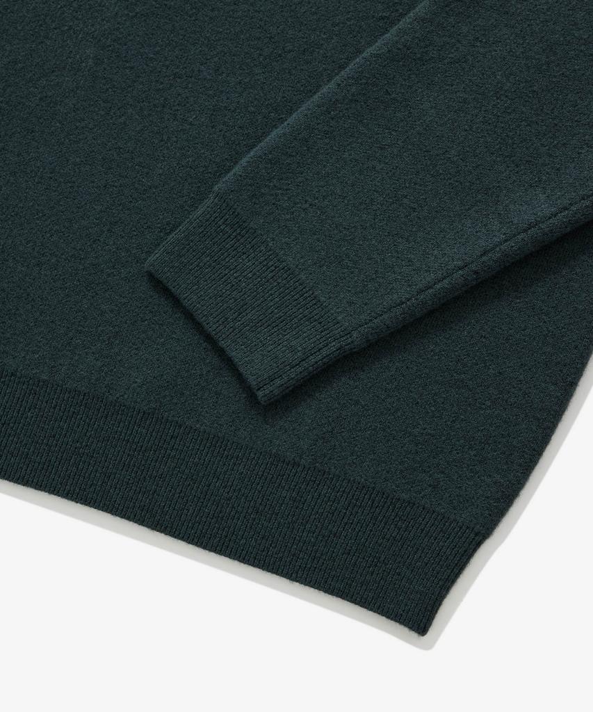 COVERNAT Arch Logo Knit Teal Green