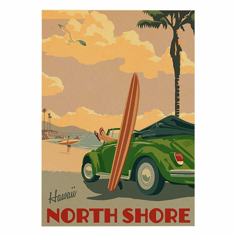 Винтажные металлические таблички с городами и пейзажами для путешествий Италия Япония Таиланд Таити Ретро-постеры для декора дома, бара, паба, клуба