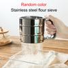 1 шт./2 шт. ручное сито в форме чашки из полу-нержавеющей стали, сито для муки, сито для сахарной пудры, сито для образцов, инструмент для выпечки