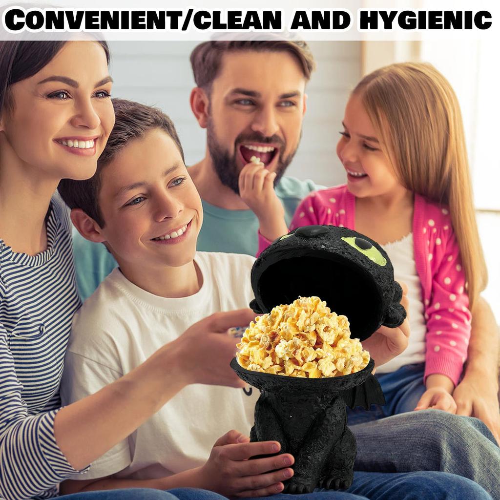 Ведро для попкорна «Дракон» Киноиздание - Коллекция ограниченного времени, Забавный дизайн