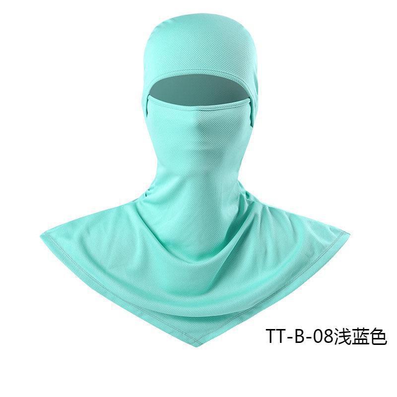 Outdoor dustproof and UV-proof headgear breathable and quick-drying sweat-absorbing cycling headgear