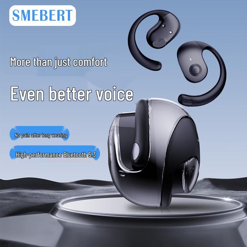 Shumanbert Coconut Ball Ear-Hook Bluetooth Earbuds