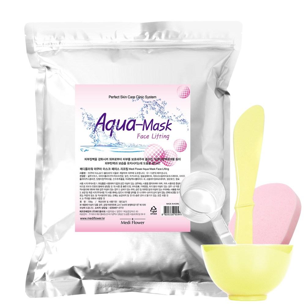Mediflower Aqua Modeling Pack Face Lifting 700g + 4 Pack Tools Set, 1 Piece, 1 Piece