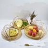 Gift Basket Handmade Bamboo Woven Wicker Basket Dustproof Fruit Tray Food Bread Dishes Cover With Gauze Panier Osier Storage