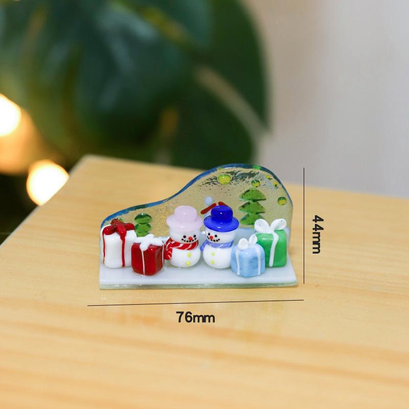 Стеклянный купол с Санта-Клаусом: Креативное рождественское настольное украшение