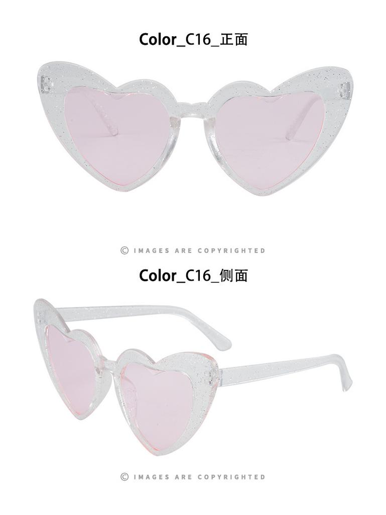 Солнцезащитные очки Love Party, модные солнцезащитные очки Peach Heart
