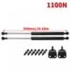 2Pcs Gas Strut Bars Gas Spring Support Boot Bonnet 1100N 300/350/400/450/500/600mm Car Caravans Doors Windows Hatches Boat Bus