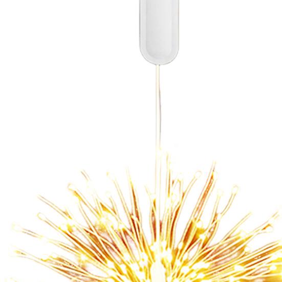 Светодиодные гирлянды с пультом дистанционного управления, диммируемые, несколько режимов освещения, перезаряжаемые