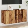 VidaXL Wall-Mounted TV Cabinet Old Wood 80x30x41 Cm, TV Stand, Media Cabinet, TV Console, HiFi Furniture, Entertainment Center, 857666