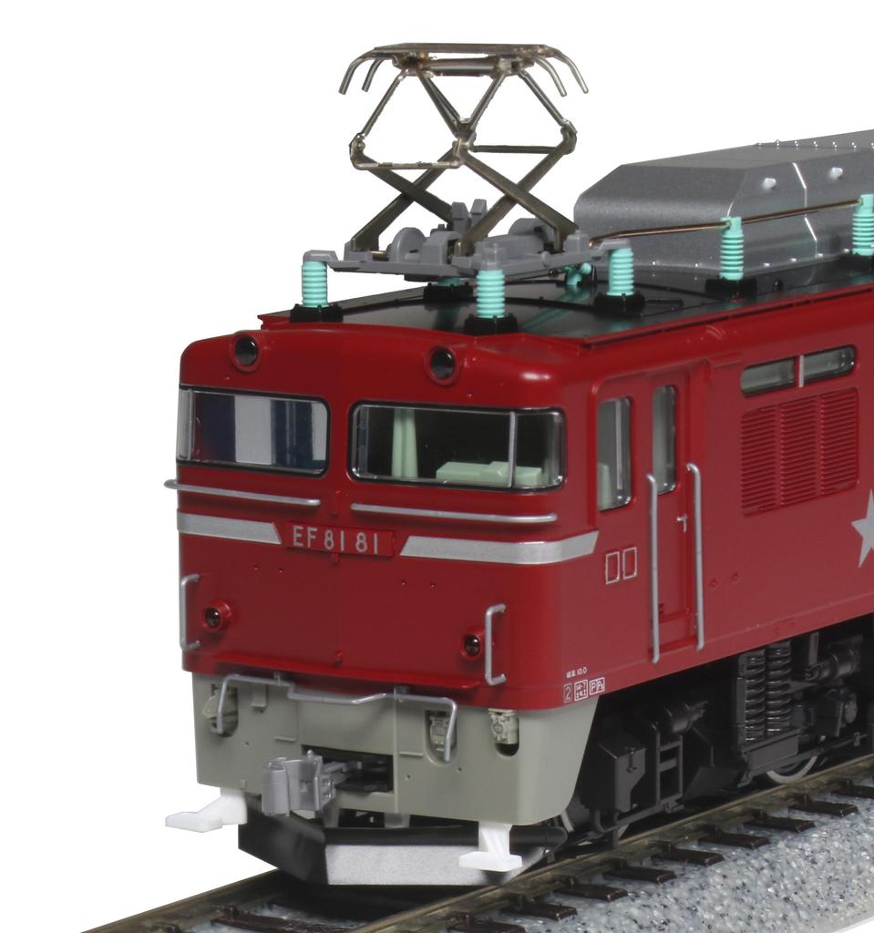 KATO HO Gauge EF81 81 Hokutosei Цветная железнодорожная модель электровоза 1-323