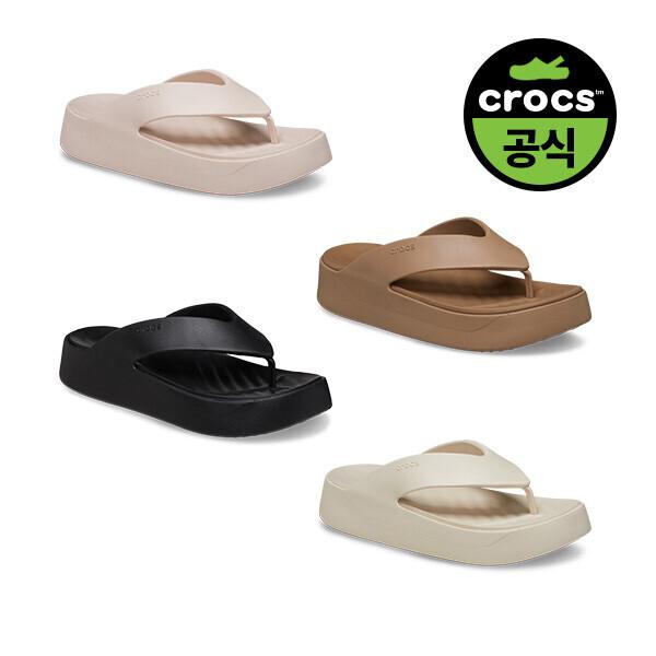 Crocs Женские шлепанцы на платформе Getaway Flip 4 1