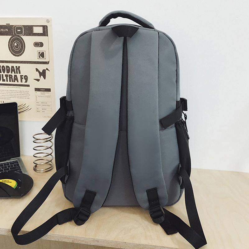 Мужской рюкзак большой вместимости для учеников младших классов средней школы, школьная сумка, женский рюкзак с цветными блоками