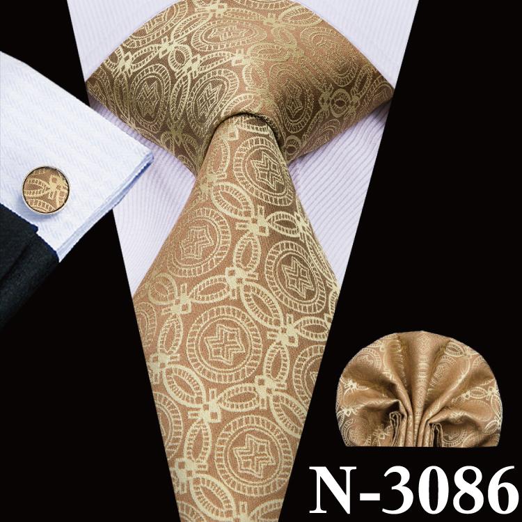 Hi-Tie Мужской синий галстук, высококачественный клетчатый галстук, носовой платок, запонки, набор для делового офиса для мужчин