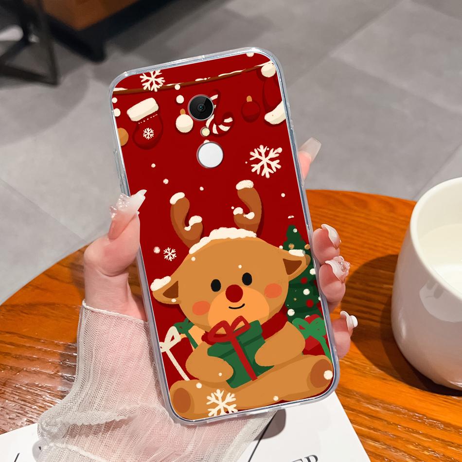 Чехол для телефона Redmi 5 Plus 5A, смешной мультяшный узор, мягкий тонкий ТПУ, прозрачный силиконовый чехол для Redmi 5+, легкий Funda
