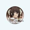 32/44/58mm Anime Bungou Stray Dogs Brooch Cartoon Metal Badge for Backpack Clothes Jewelry Accessories Dazai Osamu Nakajima Atsushi Pin