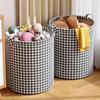 Hot Sales Foldable Household Laundry Hamper Modern Fabric Storage Baskets With Handle Versatile For Bedroom Bathroom Living Room