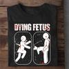Dying Fetus Женщина И Мужчина В Тренде Ретро Черная Футболка Все Размеры Унисекс