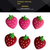 Strawberry Tennis Racket Shock Pad Silicone Tennis Racket Vibration Dampeners  Tennis Racket