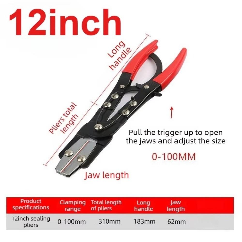8/10/12 Inch Automotive Hose Clamp Pliers Auto Repair Tool for Oil Radiator Coolant Line